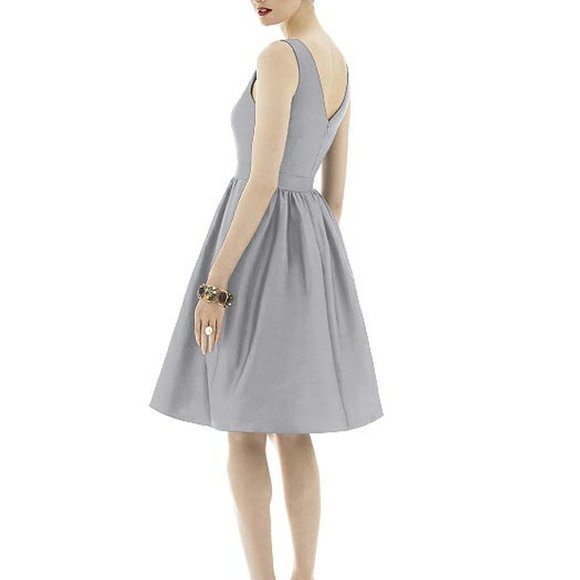 NEW AQUA TEAL TURQUOISE Short Bridesmaid Dress, Mother of the Bride, Size 14 - Picture 7 of 9